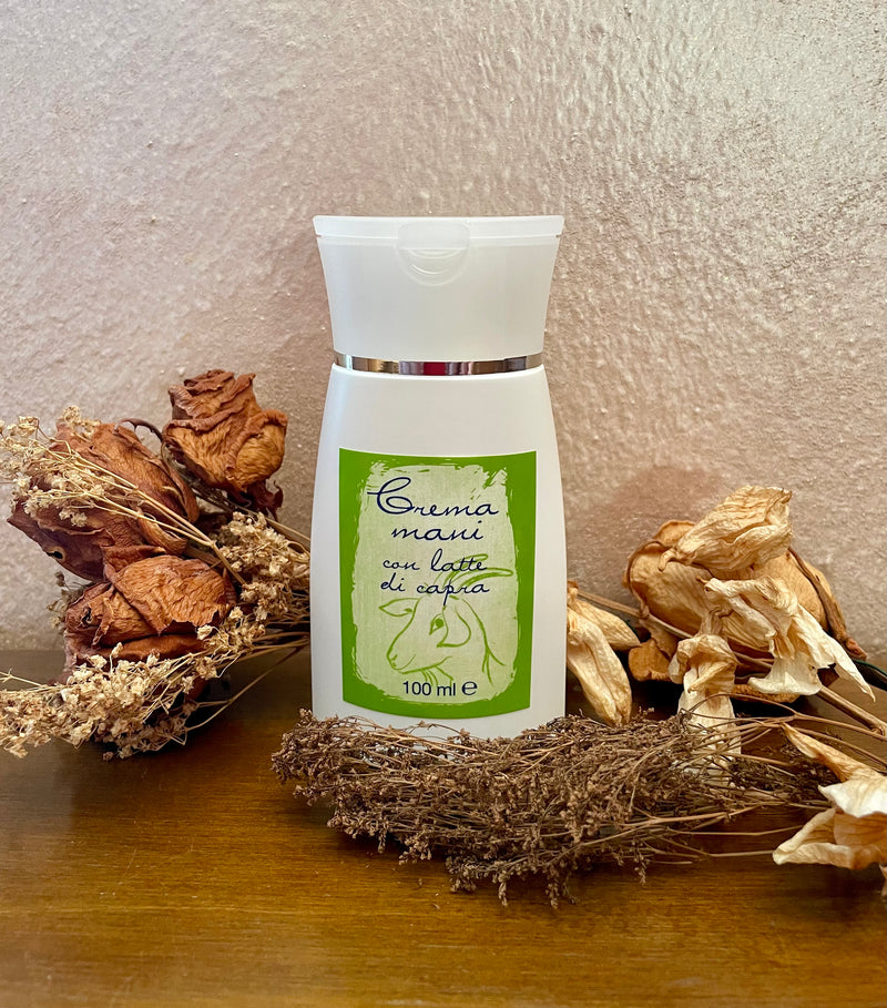 Crema mani con latte di capra, 100ml